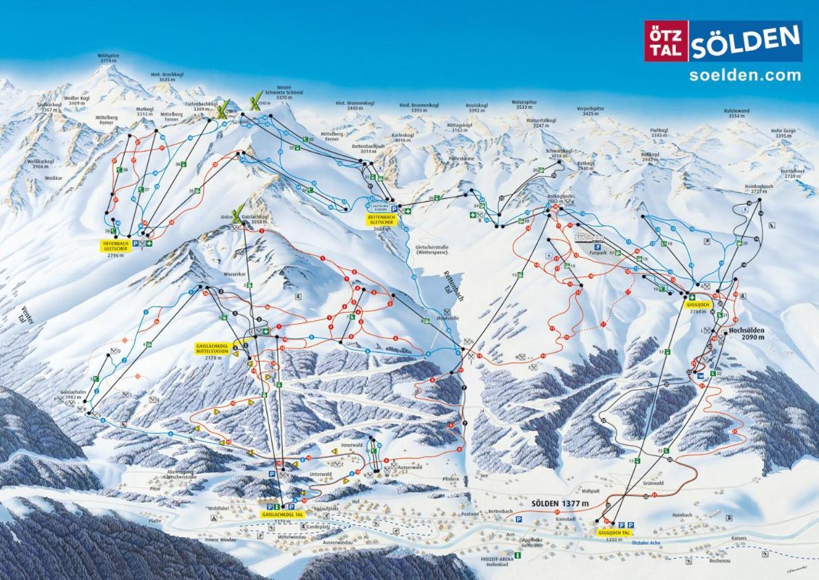 Appartement Bichl Sölden Exteriör bild